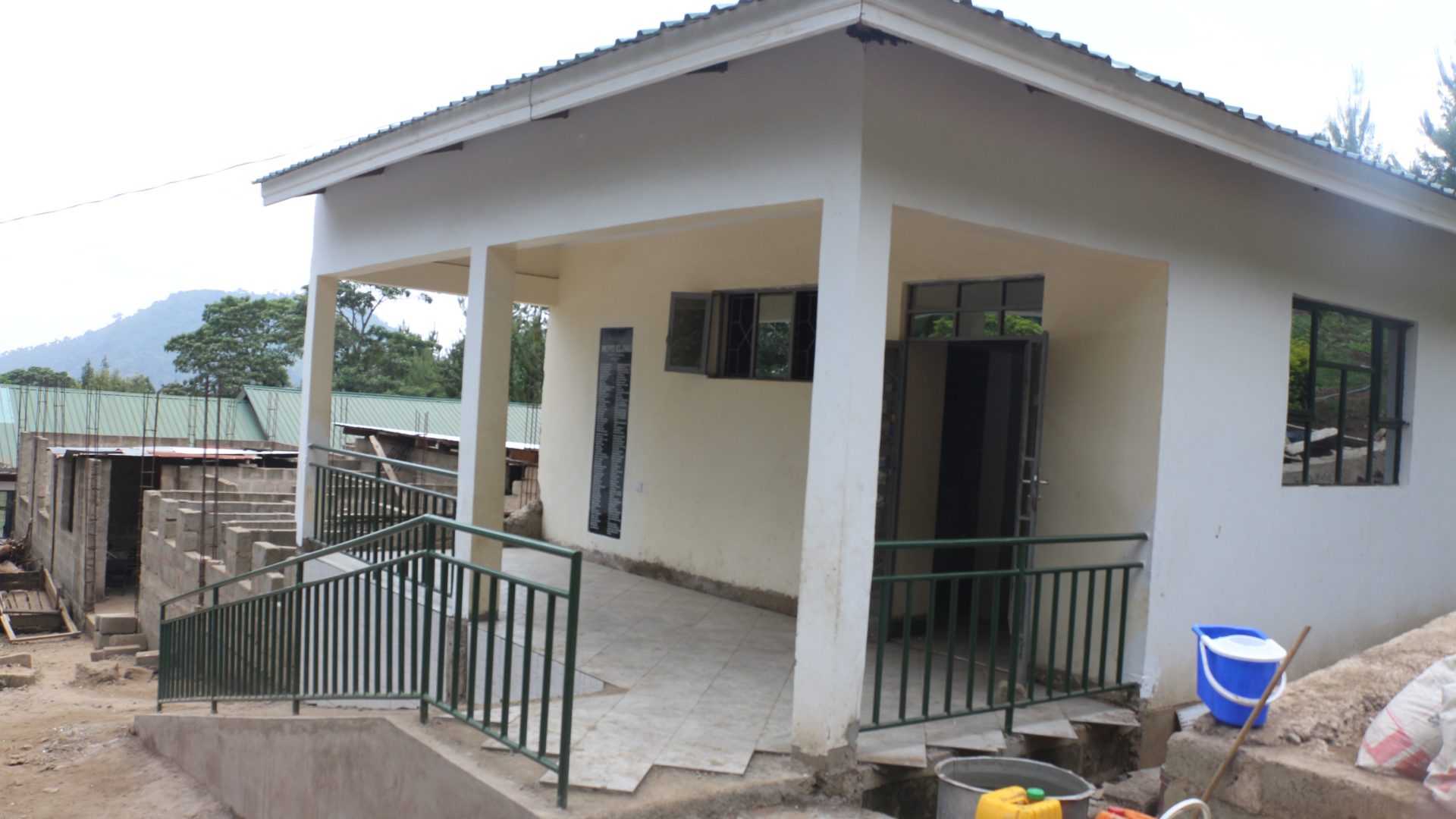 A dining hall for 200 children