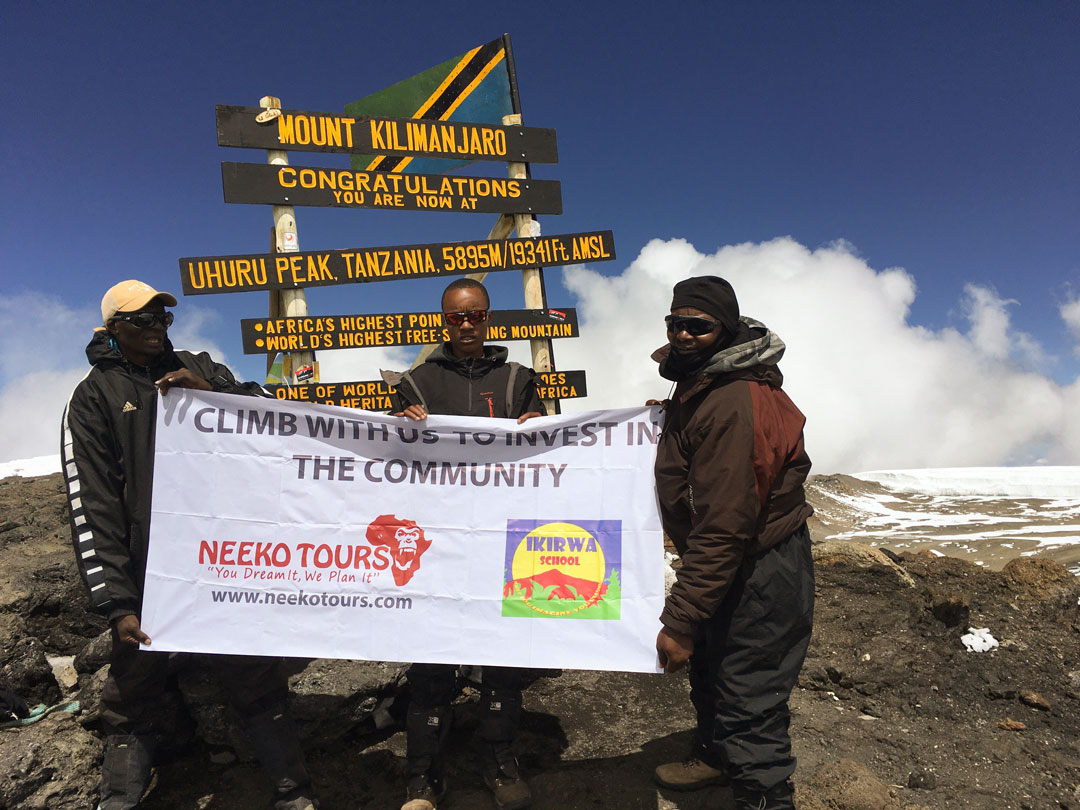 Climb Kilimanjaro for Ikirwa